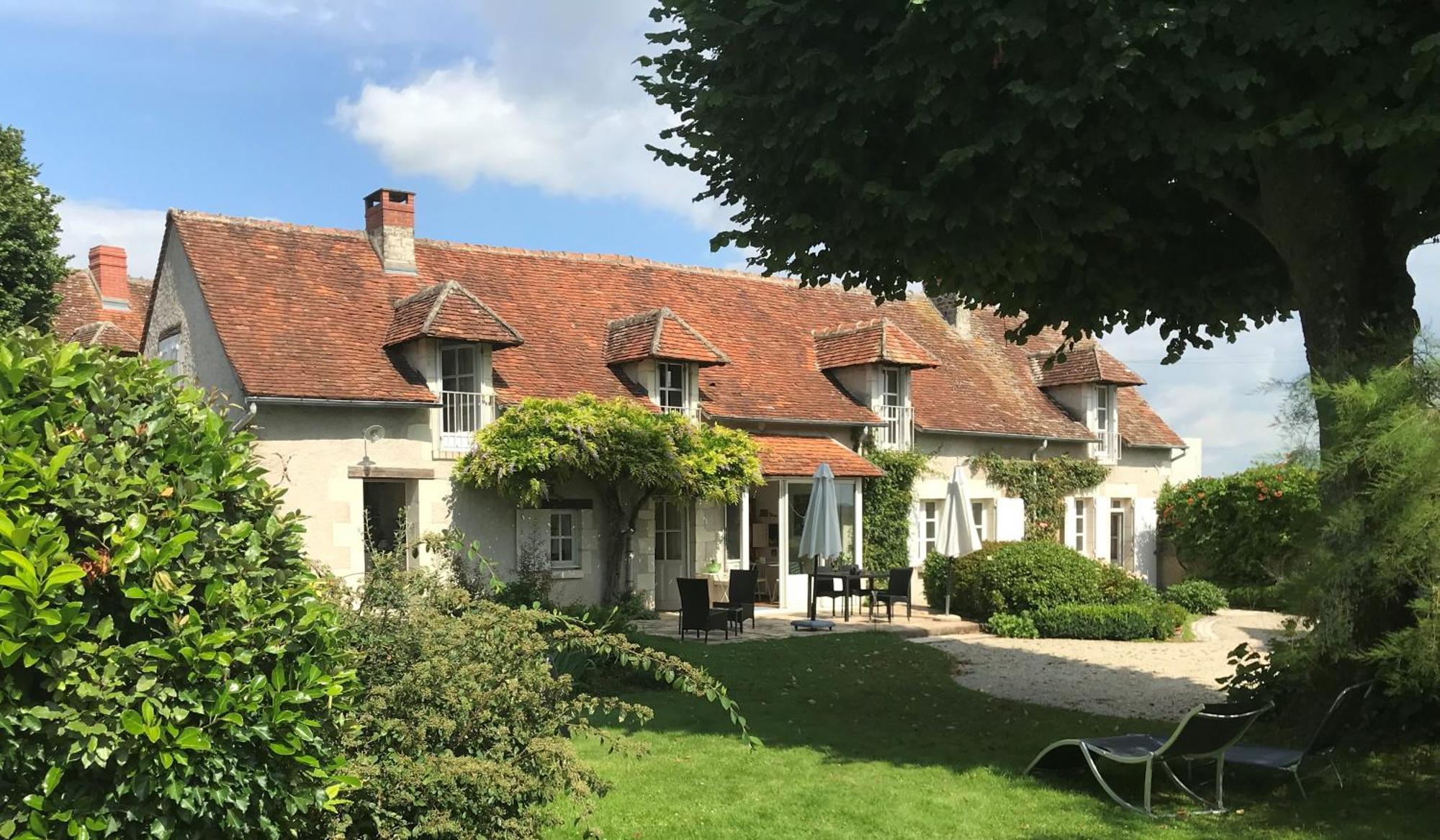 La Mauverniere, 2 Gites Independants, 1 Grande Piscine Exterieure, Jardin Arbore Descartes Eksteriør bilde